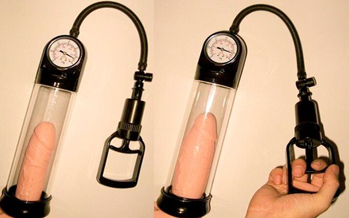 Penisvergrößerung mit Pumpe